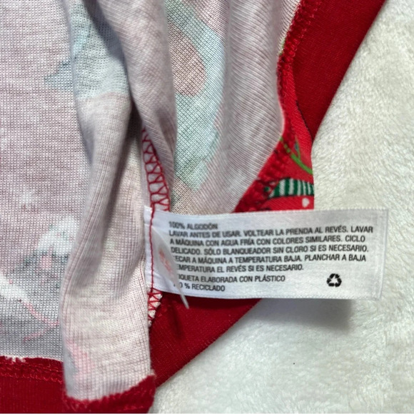 WONDERSHOP Womens Dinosaur Christmas Pajamas Red Size Small - Picture 5 of 12